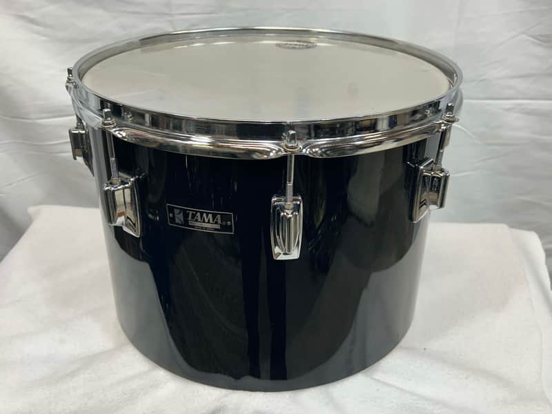 Tama 10X14" Red Label Imperialstar Concert Tom (1035-10275) 1982 - black wrao image 1