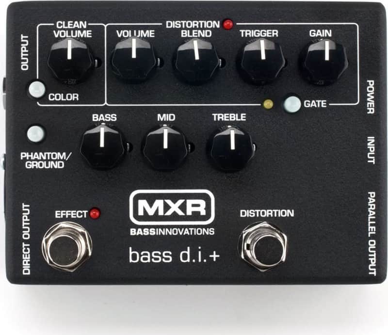 MXR M80 Bass DI+ Preamp/DI Bass Effects Pedal image 1