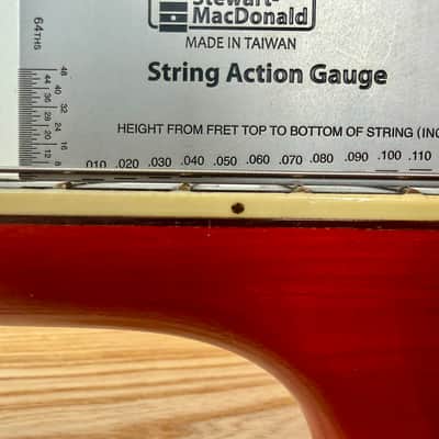 Silvertone 1382L Thin Twin Jimmy Reed 1950's - Cherry Sunburst image 16