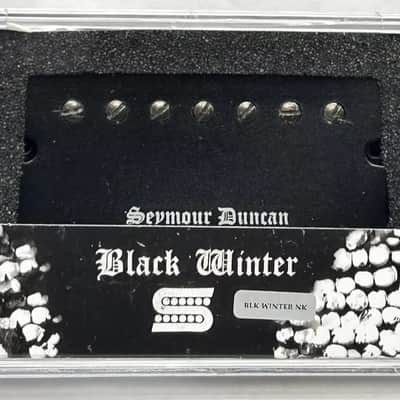 Seymour Duncan Black Winter 7 String Neck Humbucker Pickup - Soapbar image 1