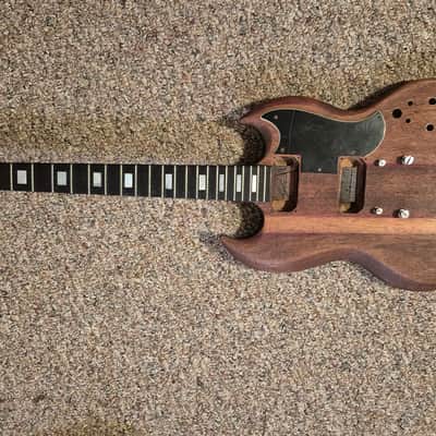 Gibson SG Standard 1972 - 1985 - Walnut * no pickups just guitar and original case image 1