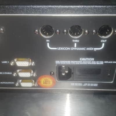 Lexicon 480L Digital Effects System with LARC Remote 1980s - Black / White Remote image 1