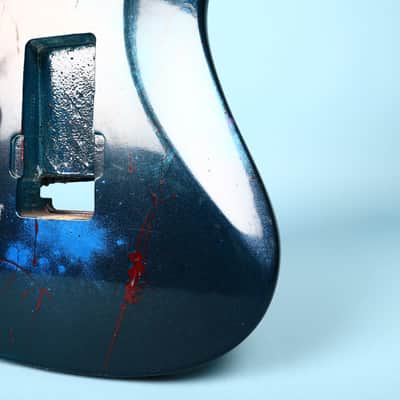 Stratocaster Guitar Body - Nebula Kramer? image 10