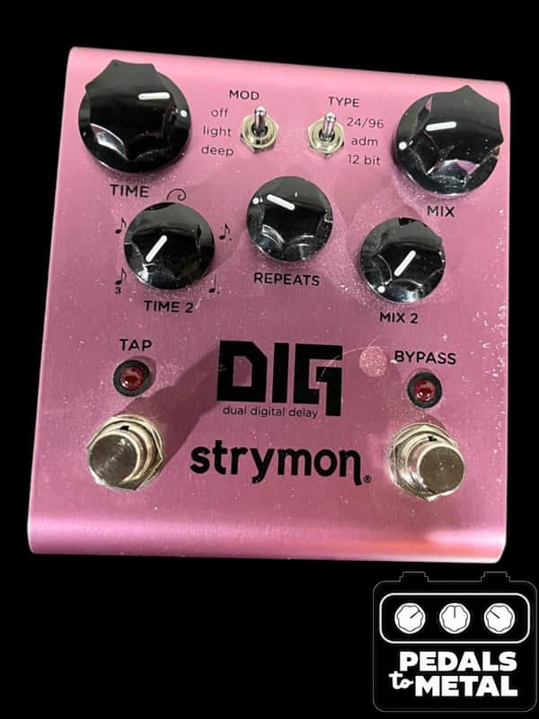 Strymon DIG Dual Digital Delay V1 2015 - 2022 - Pink - X16311 image 1