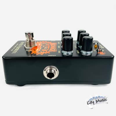 Used Electro-Harmonix EHX Bender Royale Germanium Fuzz Guitar Pedal Black ♫ image 6