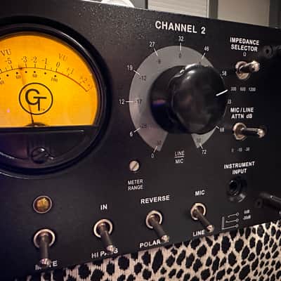 Groove Tubes SuPRE Stereo Unit Vacuum Tube Microphone and Instrument Preamplifier 2008 - 2010 - Black image 6