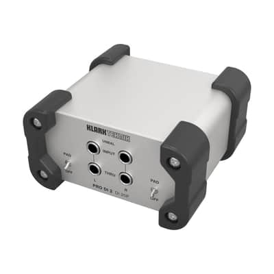 Klark Teknik DI 20P PRO DI 2 Passive Stereo DI Box with Midas Transformer and Extended Dynamic Range image 3