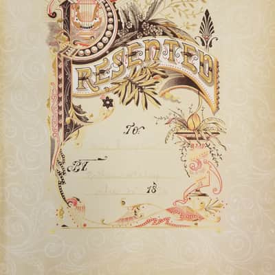 Unknown Antique Music Book, "Pearls Of Music", 1895, Vocal And Instrumental image 3