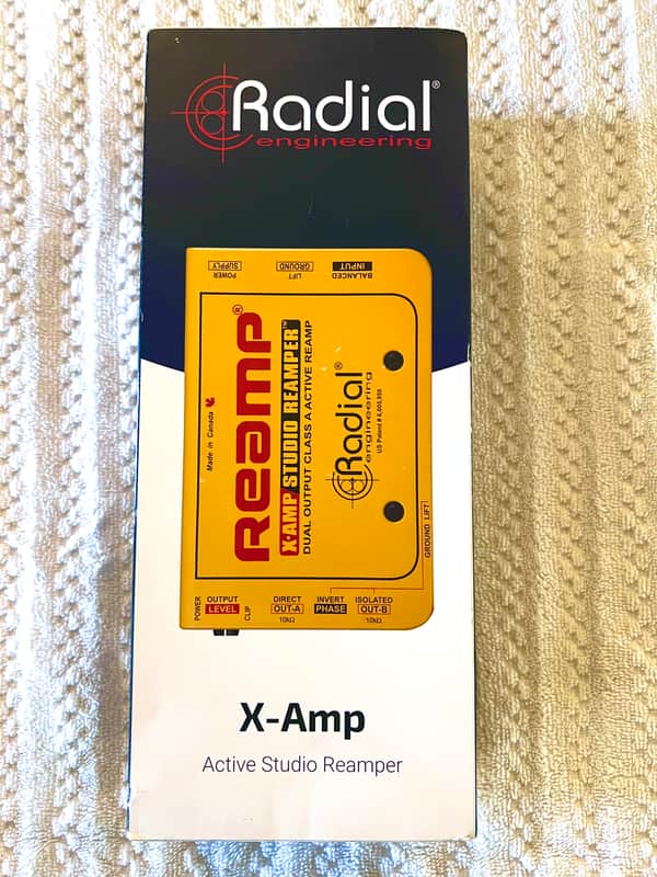 Radial X-Amp Studio Reamper 2010s - Yellow image 1