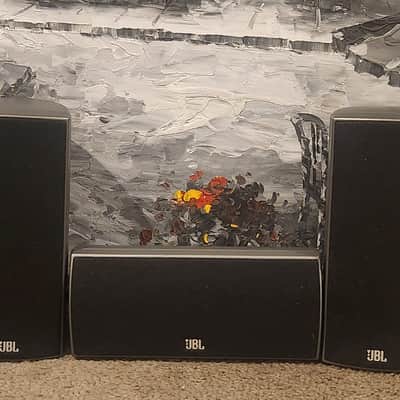 JBL JBL 150SISAT Speakers Grey 4 satilites and 1 center channel 90s image 1