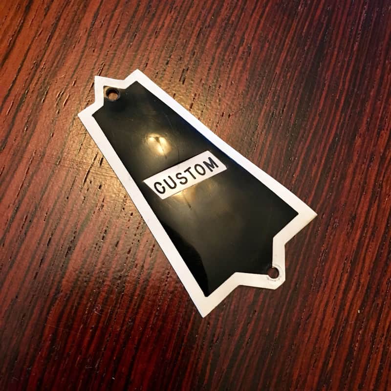 Gibson Custom truss rod cover c 1940 pre-war orignal vintage image 1