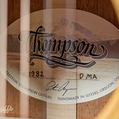 Preston Thompson Custom Dreadnaught Acoustic Guitar image 8