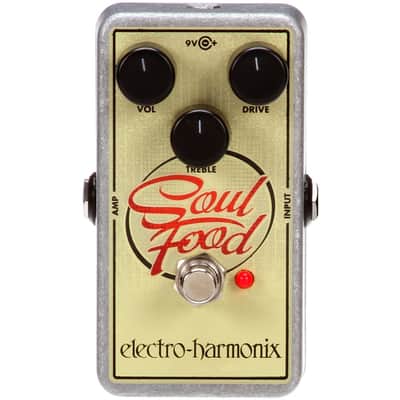 Electro-Harmonix EHX Soul Food Distortion / Fuzz / Overdrive Effects Pedal image 1
