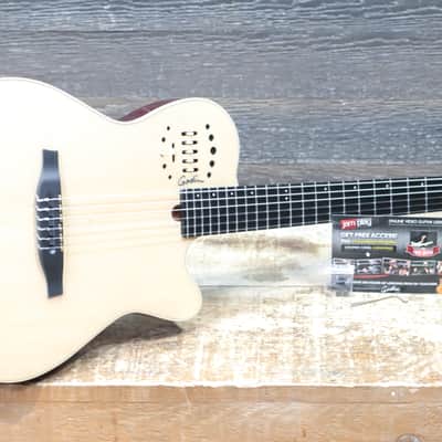 Godin Multiac Nylon Deluxe "B-Stock" Natural HG Electro-Classical Guitar w/Bag image 9