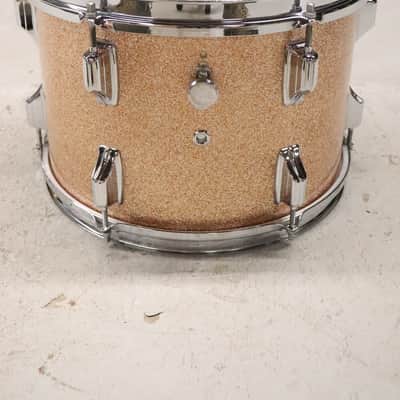 Rogers 9x13" Power Tone Rack Tom Drum Champagne Sparkle Vintage 1960's image 4