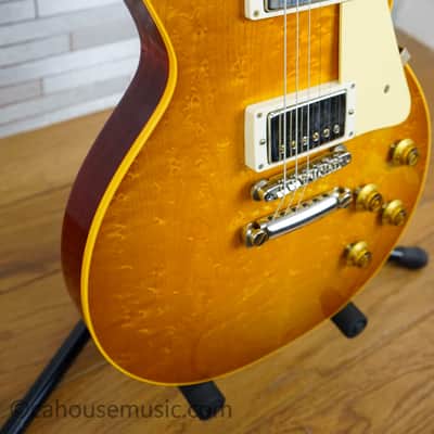 Gibson Custom Shop M2M Birdseye ’59 Les Paul Standard Reissue - Lemon Burst image 9
