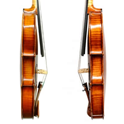 Professional Stradivari Model Violin Outfit 4/4 Handmade European Tonewood image 4