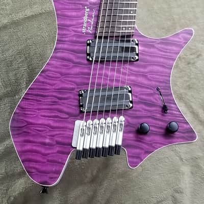 Strandberg Boden J7 Standard 5AQM Mahogany 「Purple」 Made In Japan image 1