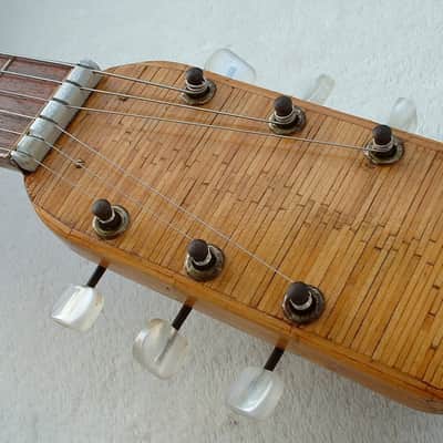 Benkert Match 1974 Natur RARE Germany 74 Vintage / Museum Streichholz Gitarre Partido Cerilla Guitar image 7