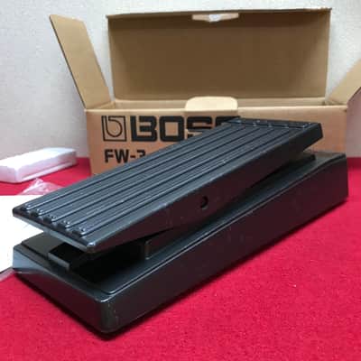 Boss FW-3 Foot Wah in the original box with manual, warranty card etc.  Sounds great! image 23