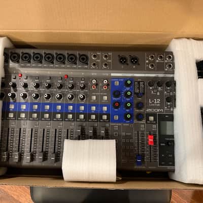 Zoom LiveTrak L-12 Digital Mixer / Recorder 2010s - Grey / Blue image 1