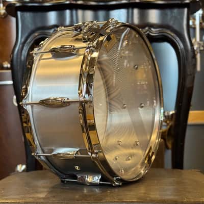 USED Gretsch 6.5x14 Full Range "Grand Prix" Aluminum Snare Drum image 6
