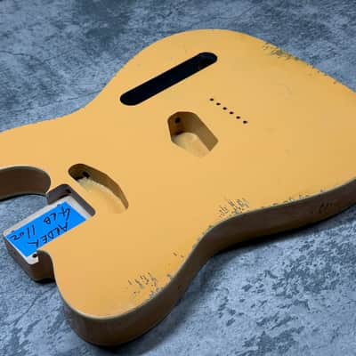 Real Life Relics Tele® Telecaster® Body Double Bound Aged Butterscotch Blonde image 6