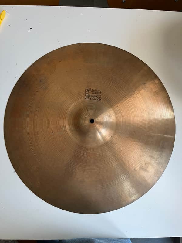 Vintage Paiste 2002 20” Black Label – Made in Germany – 1970s image 1