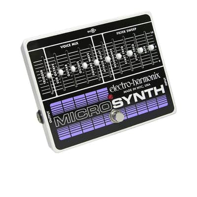 Mint ElectroHarmonix Micro Synthesizer Analog Guitar Microsynth Effect Pedal image 2
