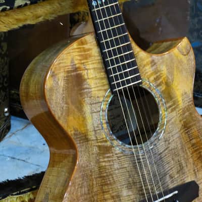 Batiksoul Guitars OM-C Flamed Mango Exclusive Model 2022 image 8