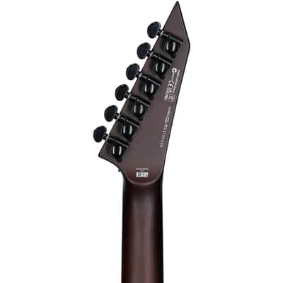 ESP LTD Arrow-1000QM Electric Guitar, Dark Brown Sunburst image 3