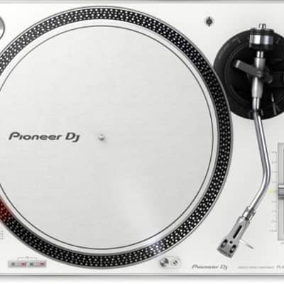 Pioneer DJ PLX-500-W Direct Drive Turntable in White (Open Box) image 1