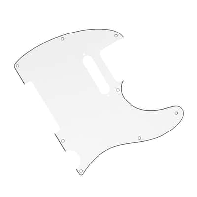 FENDER - Pickguard Telecaster 8-Hole Mount White 3-Ply - 0991355000 image 2