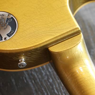 Unplayed! 2022 Gibson Custom Shop 70th Anniversary 1957 Les Paul Standard Murphy Lab All Gold + COA OHSC image 18