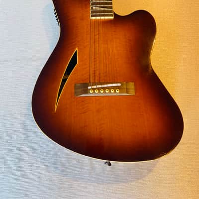 Charvel 325 SLX Surfcaster Acoustic/Electric 1992 - Tobacco Burst image 4