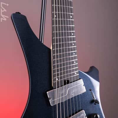 Ibanez Alpha A528 8-String Multiscale Guitar Iron Pewter image 4