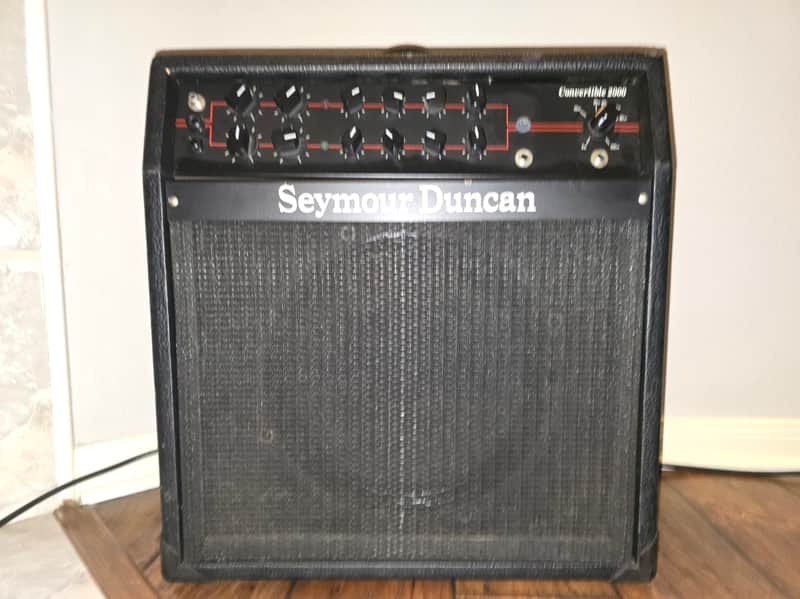 Seymour Duncan Convertible 2000 2-Channel 100-Watt 1x12" Guitar Combo 1980s - Black image 1