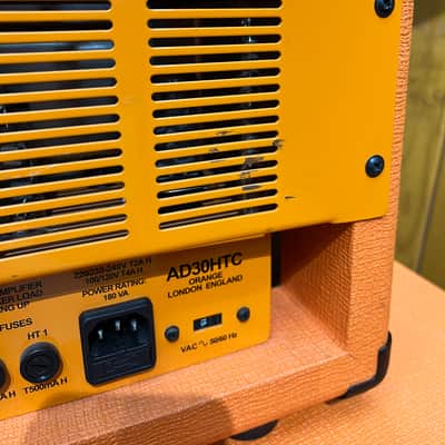 Orange AD30HTC 2-Channel 30-Watt Guitar Amp Head With PPC212 Closed Back 2x12" Guitar Speaker Cabinet image 7