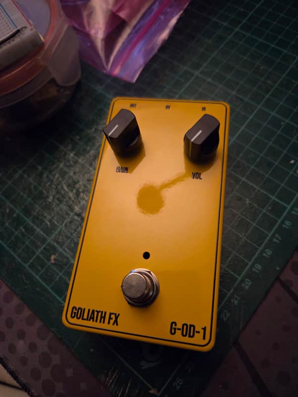 Goliath FX G-OD-1 Boss OD-1 Clone Taxi Yellow image 1