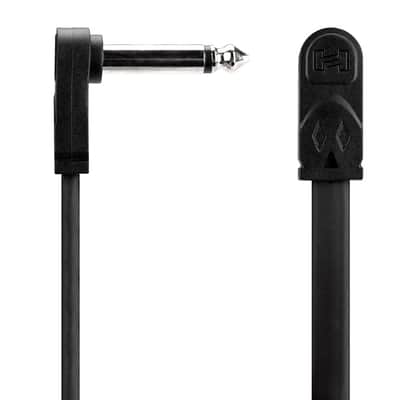 Hosa CFP-112 Flat Guitar Pedalboard Patch Cable Right Angle to Right Angle - 12" image 3