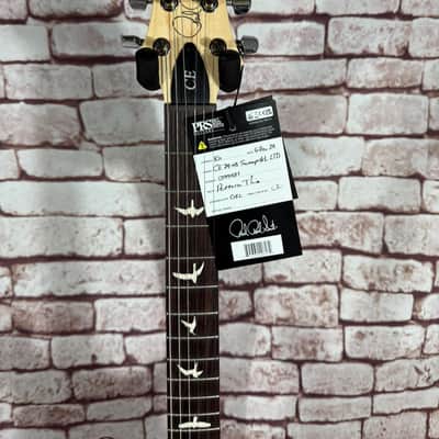 PRS CE 24-08 Swamp Ash 2024 - Satin Red Apple Metallic image 7