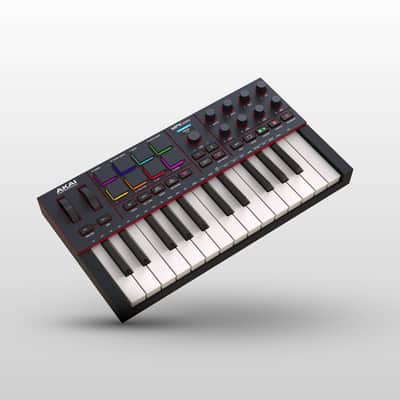 Akai MPK Mini IV Black USB MIDI Keyboard Controller with MPC Pads and Knobs image 4