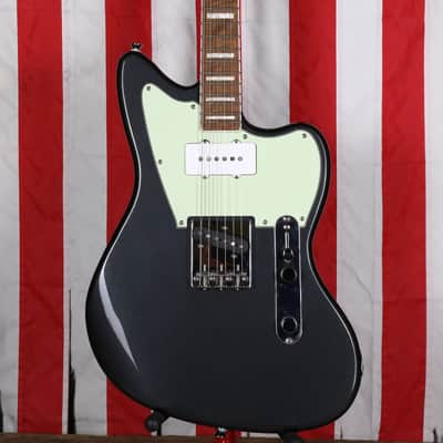 Squier Paranormal Offset Telecaster SJ - Charcoal Frost Metallic image 1