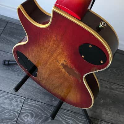 1979 Gibson Les Paul Custom Sunburst with chainsaw case image 9