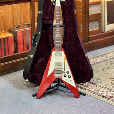 2008 Gibson Custom Shop ‘67 Flying V Reissue  2008 - Red Sparkle image 1