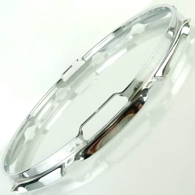 Ludwig 14"10Lug 2.3mm Resonant Snare Drum Rim/Hoop Triple Flange Vintage 80s USA image 1