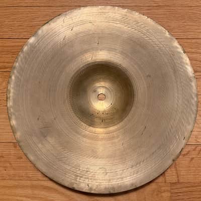 Vintage 30’s-40’s First Stamp Pre Trans 11” A Zildjian Splash Cymbal 324 grams image 4