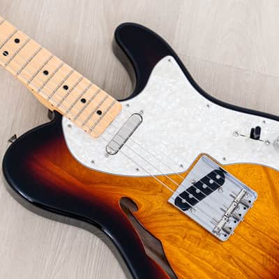 2024 Fender Heritage ‘60s Telecaster Thinline Sunburst Lacquer, Ash Body w/ Hangtags, Japan MIJ image 7