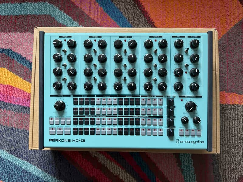 Erica Synths Perkons HD-01 2021 - Present - Blue image 1