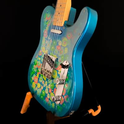 Fender TL-69 MIJ Blue Flower Telecaster image 4